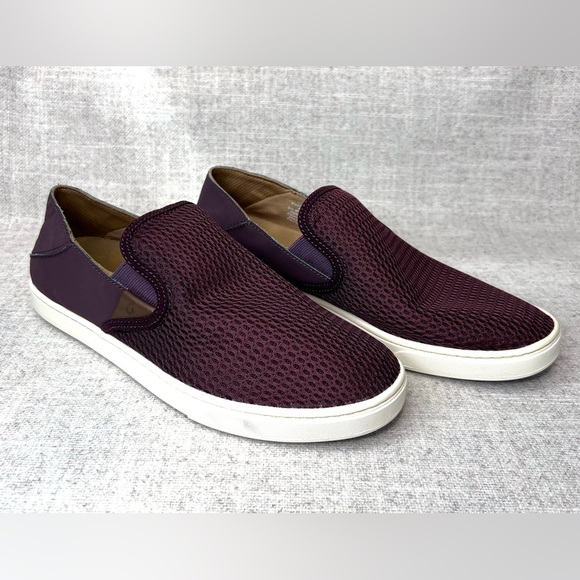 OluKai Shoes - Olukai Pehuea women’s mesh slip on loafers sneakers size 9.5 (39.5) purple